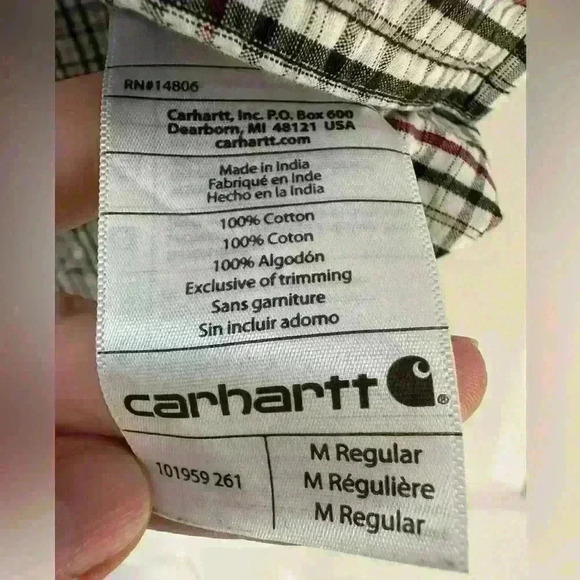 Carhartt Men's Medium
100% Cotton Relaxed Fit Work Or Casual Shirt! - Picture 5 of 11